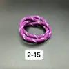 Serie Miu Cuerda Trenzada DIY de 5 mm Cuerda Redonda de Punto de Salto Colorida Cuerda para Bolso Intercolorido Ropa Cinturón Cuerda Sudadera Cordón para Zapatos