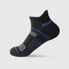 Meias Esportivas de Comércio Exterior Transfronteiriço Meias de Malha Meias Invisíveis Masculinas Respiráveis Absorventes de Suor Meias de Barco Verão Cano Curto Meias de Corrida Basquete Modernas Algodão