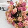 Cravo Escandinavo Flor Artificial Flor Falsa Decoração de Mesa Familiar Buquê Armário de Vinho Enfeites Criativos Artesanato Flores Plásticas