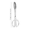 Pinza para carne para buffet y barbacoa de acero inoxidable, pinza para pan, pinza tipo tijera de alta gama, pinza para ensalada, pinza para bistec, pinza para toalla, pinza para alimentos