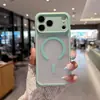 Funda de teléfono magnética para iPhone 18 Pro Max con agujeros finos y tacto de piel, aplicable en Amazon transfronterizo, funda mate anticaída para 17PM