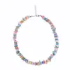 Moda europea y americana 2019 nuevo collar de concha rota personalidad usar collar de concha cadena para la clavícula mujeres una generación de pelo