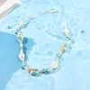 Collar Europeo y Americano Transfronterizo Estilo Bohemio Estrella de Mar Concha Vacaciones en la Playa Pulsera Tejida ins Serie Océano