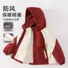 Jaqueta com Capuz Acolchoada de Inverno para Meninos, à Prova de Frio e Quente, com Forro de Lã, Cars Lightning Mcqueen