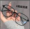 38028 tendencia 2025 nuevo marco grande para mujer gafas anti luz azul marco espejo plano para hombre venta al por mayor de fábrica montura completa