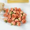 Venda Direta de Fábrica G Cabeças de Flores de Rosa Artificiais Buquê Chapéu Chinelos de Casamento Guirlanda Acessórios de Decoração DIY Flores