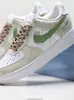 Zapatillas Putian Puras Vintage Desgastadas Color Retro Lavado al Agua Zapatillas Air Force 1 Modernas Versátiles Af1 Zapatos Deportivos para Hombre