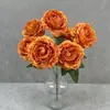 Buquê de Peônias Artificiais Decoração de Casamento Arranjo de Flores Adereços para Fotografia Decoração de Casa Adereços de Fotografia de Alta Qualidade Flores