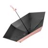 Paraguas de cápsula ultraligero de seis paraguas, paraguas de bolsillo, paraguas de goma negro, protector solar, para mujer, nuevo, doble hueso, más resistencia