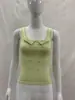 Top de Mujer Y2K Chica Atrevida Multicolor Bloques de Color Adelgazante Calle INS Retro Europeo y Americano Streetwear Versátil Sentido del Diseño Nuevo