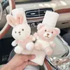 Funda de Cinturón de Seguridad para Hombro de Coche Linda Universal para Cuatro Estaciones Verano Suave Niños Pareja Anti-Golpe en el Cuello para Hombres y Mujeres