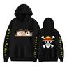 Sudadera con capucha para niños con logo de Naruto estampado y forro polar Sudaderas para hombre y mujer