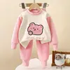 Ropa de casa de otoño e invierno para niños, Ropa de otoño para bebé, Pantalones largos, Conjuntos de ropa interior térmica para bebé, Ropa nueva para niños y niñas, Ropa para niños