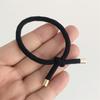 Cuerda para el cabello simple estilo K, liga para el cabello en espiral de aleación anudada colorida, accesorios para el cabello de chica dulce