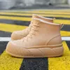 Zapatos Impermeables Zapatos de Lluvia para Mujer para Estudiantes Estilo Coreano Aumentador Interno de Altura Ropa Exterior Transfronteriza Botas de Agua Antideslizantes Modernos de Caña Corta de Corte Bajo Casual