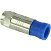 Conector de Caixa de TV por Satélite à Prova d'Água Tipo Squeeze F/Cobre/Com Fio 75-5 Rg6 Cabeça F Britânica Universal para Dois e Quatro Tamanhos