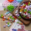Cuentas de Ábaco, Cuentas Separadas, Cuentas de Colores, Acrílico DIY Hecho a Mano para Cadenas de Teléfono Móvil, Materiales Hechos a Mano, Collares, Pulseras y Accesorios