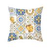 Funda de Cojín Nórdica Estampado de Frutas Frescas Pequeñas Funda de Cojín Piel de Durazno Funda de Cojín Lumbar para Oficina Muebles para el Hogar Transfronterizos