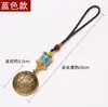 Mantra Seis Sílabas Característico Tibetano Nove Palácios Oito Trigramas Pingente Pingente de Buda Animais do Zodíaco Doze Animais em Sânscrito Pingente de Chaveiro Ornamentos