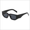 Nuevas Gafas de Sol de Moda para Fiesta Hombres y Mujeres Gafas de Sol Retro de Gama Alta Estilo Ins Transfronterizo Gafas de Tecnología Negra