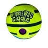 Bola Giggle Durável e para Limpeza Dental para Cachorros - Brinquedo Interativo de Bola para Cães
