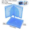 Paquete de 1-4 Cajas para Video 4K Blu-ray DVD Caja de Almacenamiento para DVD Caja de Plástico para BD CD Caja para Grabar CD