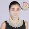 2025 Nuevo Pañuelo Pequeño Pañuelo Fino Velo Protector Solar Bufanda Protección para el Cuello Otoño e Invierno Moda Combinación Bufanda para Mujer