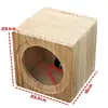 Caixa de Som Caixote Subwoofer Feito à Mão Áudio Automotivo Caseiro Caixa de Madeira Caixa Vazia Corpo de Madeira Caixa de Madeira Maciça Doméstica