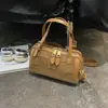 Bolso de mujer de nicho de alta gama transfronterizo, nuevo modelo de moda versátil otoño 2026, bolso cruzado con estampado de leopardo, bolso de mano, bolso tipo almohada