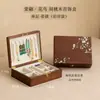 Caja de Joyería de Madera Maciza, Completamente Cerrable con Llave, Gran Capacidad, Caja de Almacenamiento de Joyería Multifuncional, Joyero, Regalo de Boda, Almacenamiento Tipo Cajón