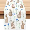 2026 Nuevo Camino de Mesa Estampado de Pascua Transfronterizo, Mantel Decorativo Festivo de Amazon, Mantel Individual para Mesa de Comedor de Sala de Estar