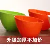 Vajilla de Melamina Imitación Porcelana Plástico Cuencos Inclinados Pequeños Olla Caliente Restaurante Cuencos para Verduras Coloridos Buffet Cuencos para Condimentos Engrosados