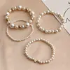 BZ1365 Pulsera Transfronteriza Naizhu Europea y Americana Recién Llegada Pulsera Elegante de Moda Pulsera de Perlas Atmosférica Pulsera de Perlas de Amor