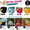 Mini Enfriador Retro Amazon para 4 Latas, Capacidad para 4 Latas de Bebidas, Mini Caja Enfriadora Retro