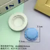 Popular Juguete de Comida en Miniatura Molde de Silicona Squishy para Dulces de Proteína, Waffle, Bloque de Chocolate, Perlas de Crema Molde de Resina DIY