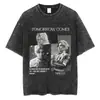 Camiseta Lavada Retro 33 Expacim 33 de Juego Claire Obscur para Hombres y Mujeres Casual Algodón Oversize de Alta Calidad