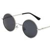 Nuevas Gafas Polarizadas Clásicas Ins para Hombre, Gafas de Sol Retro de Montura Redonda para Mujer, Gafas de Sol Coloridas Multicolor 801 Gafas Planas