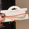 Pulsera de Cobre con Moneda de Zirconio Chapada en Oro Real de 18 Quilates, Forma de Corazón con Caballo, Estilo Chino Nuevo, Festiva, Moderna, Lujo Ligero, Joyería de Alta Gama