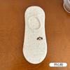 Calcetines con Patrón de Dibujos Animados para Mujer Verano Algodón Fino Absorbente del Sudor Transpirable Calcetines Invisibles Elásticos Sin Costuras Que No Se Caen Calcetines de Barco