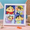 Nuevo 5d Pintura de Diamantes para Niños Crayon Xiaoxin con Marco Diamante Completo Estudiante Hecho a Mano DIY Juguete Educativo Regalo
