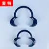 Consumíveis Odontológicos Descartáveis Abre-Boca Tipo C Preto para Preenchimento Dentário Limpeza e Acessórios de Cuidado Expansor de Boca Macio Espalhador de Boca