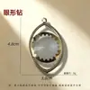 Accesorios de Joyería de Estrella de Cinco Puntas de Metal Colgantes DIY Estrella con Borde Dorado Estrella de Vidrio con Pedrería Piezas Pequeñas Decorativas de Metal Estrella de Cinco Puntas