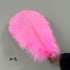 Fábrica en stock 30-45cm de alta calidad pluma de avestruz joyería de plumas diadema pluma de avestruz lámpara de mesa floristería pluma DIY