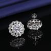 Venda ao vivo de luxo 5 quilates de luxo diamante zircão colar anel brincos conjunto rico deusa acessórios do casamento