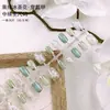 Atacado do Fabricante Pontas para Nail Art, Adesivos de Unha Doces e Elegantes que Realçam a Pele, Conjunto de 30 Peças com Tiras Codificadas, Unhas Usáveis Personalizadas