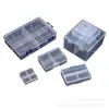 Caja de Almacenamiento de Piezas de Ferretería y Electrónica de 4 Compartimentos Tornillos Equipo de Pesca Uñas Acrílicas Pedrería Adornos Clips de Papel Hilo Empaque Dividido Caja