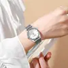 Reloj de Moda Nuevo para Mujer con Pedrería, Pulsera de Cinco Eslabones, Reloj de Cuarzo, Venta Caliente de Comercio Exterior, Al por Mayor