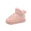 Zapatos para Niños Niños Zapatos Grandes de Algodón Invierno 2026 Nuevo Estilo Niños Felpa Plus Cálidos Botas de Nieve Niños Impermeables Antideslizantes Botas de Algodón