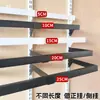 Viga de estante soporte central tienda de ropa tarjeta 15 tubo cuadrado alrededor soporte engrosado extendido soporte de exhibición brazo de soporte gancho