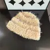 Gorro de Tricô Grande para Outono e Inverno para Mulheres, Chapéu Fofo Quente Pós-Parto